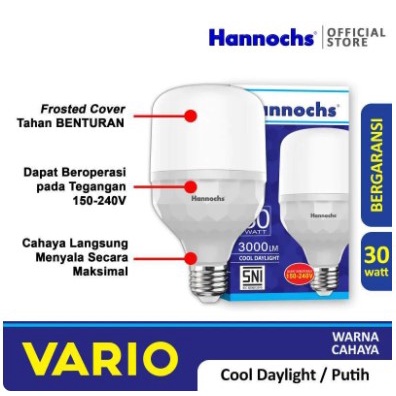 Bola Lampu Led Hannochs Vario 30 Watt Bohlam Hannochs Led Vario 30 W