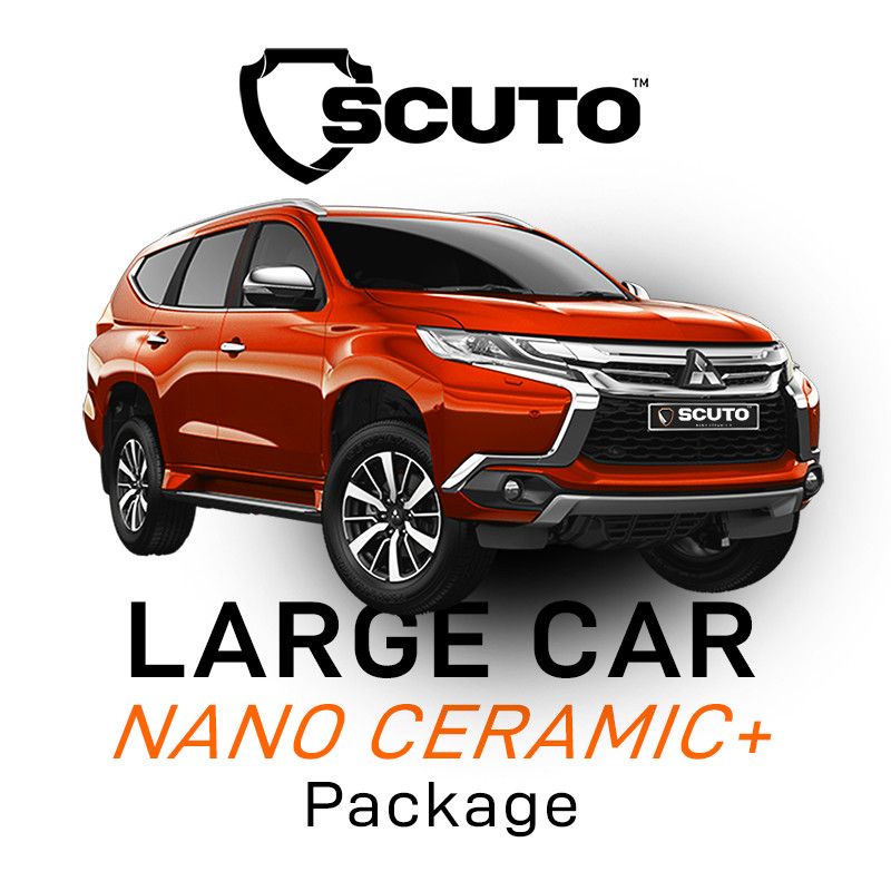 Scuto nano ceramic + (Laminating mobil) Gold V3 ( 3 layer ) LARGE