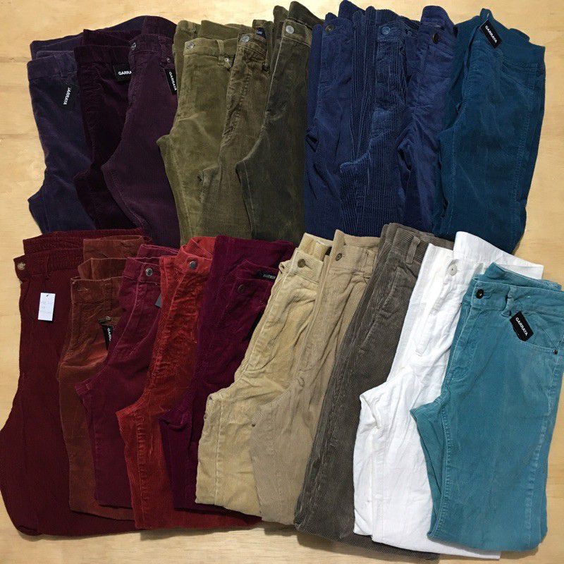 Celana corduroy Fashion Cewe/cowo cocok untuk Skateboarding