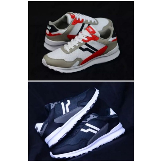 Piero City Race 2 Varian Warna: grey red dan black grey