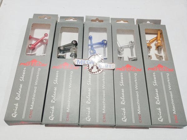 QR TITANIUM MOTSUV Hub As Quick Release Depan Belakang Freehub Sepeda