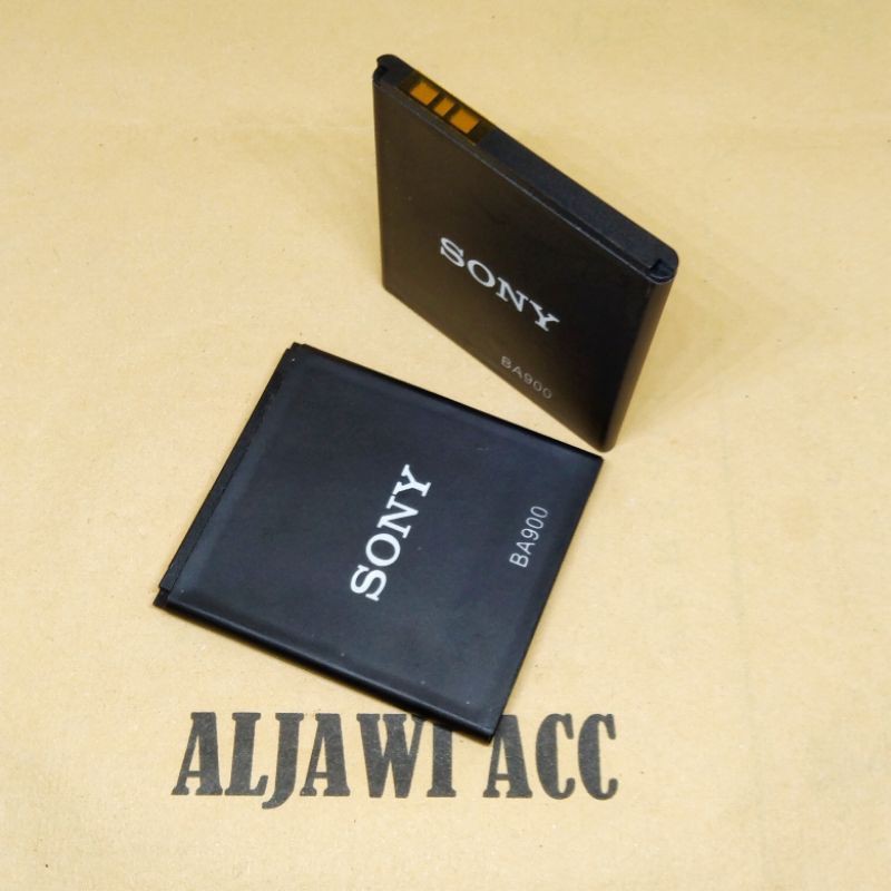 Batre Baterai Battery Sony Xperia J / ST26 /C1505 /C1606 E1 D2005 BA900 Original Battery Hp