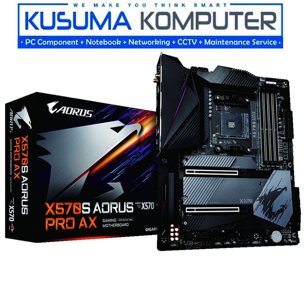 Gigabyte AORUS X570S AORUS PRO AX 4 DIMMs AM4 RGB FUSION 2.0 USB 3.2