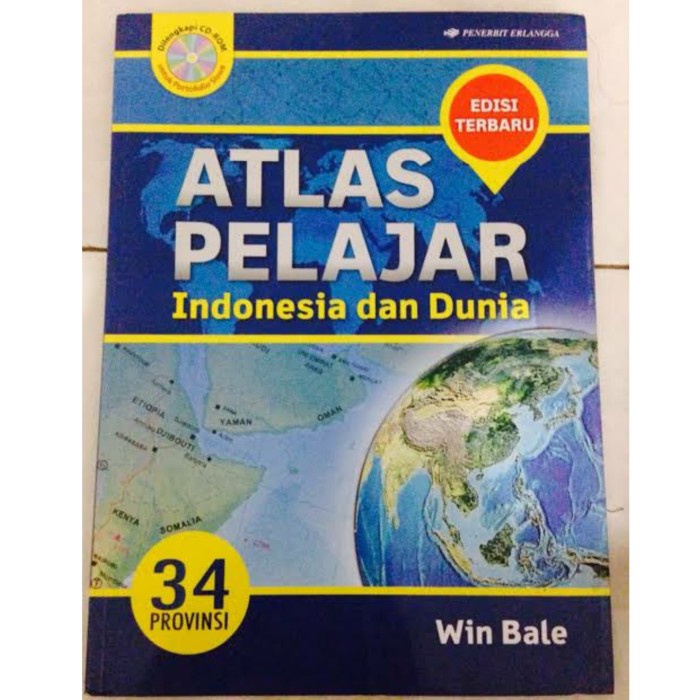 ATLAS PELAJAR INDONESIA & DUNIA ERLANGGA