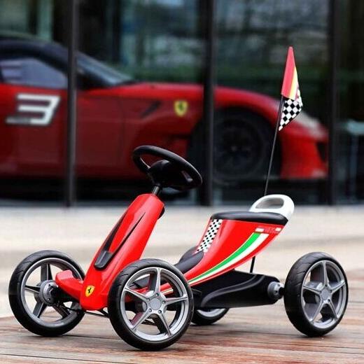 Pliko Ferrari Pk-820 Pedal Gokart Sepeda Anak