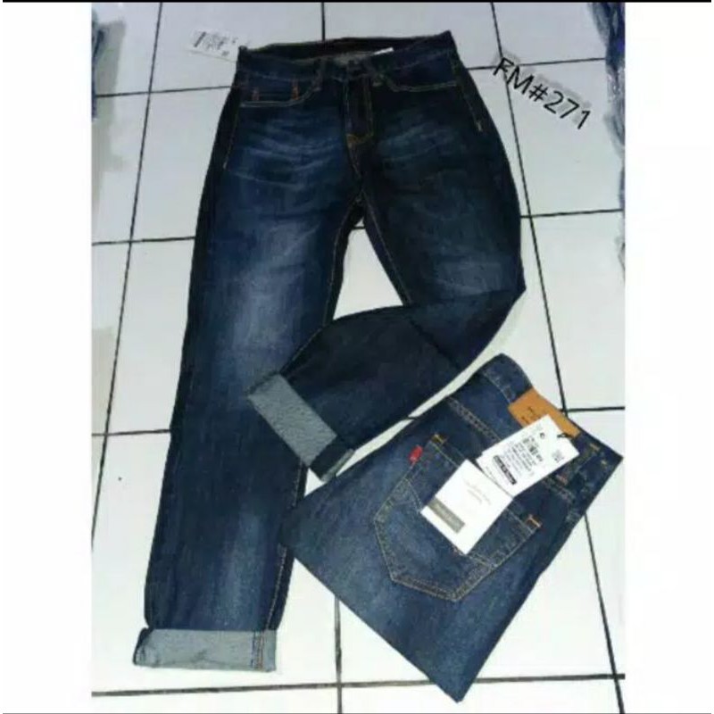 NEW (BAYAR DITEMPAT) REGULER FIT,PREMIUM DENIM PRIA/COWOK