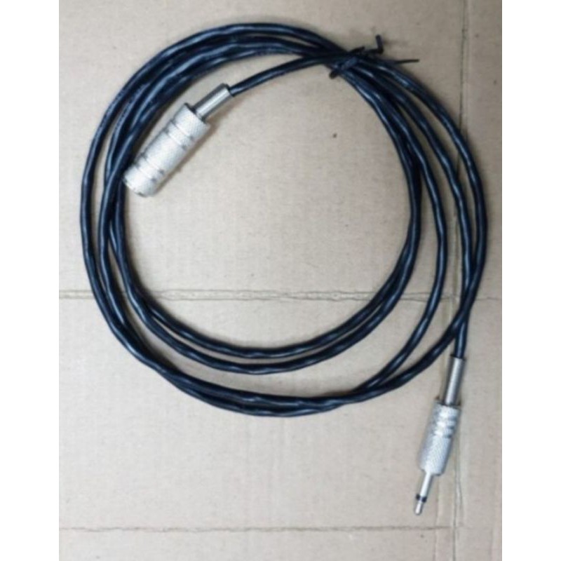 Kabel Audio Cover Aux 3 Meter Jack 3.5mm Female to Aux Mono Male 3.5mm