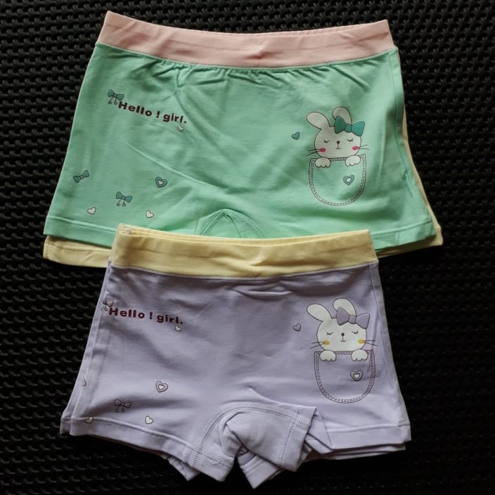 Celana Dalam Boxer anak perempuan SELICA 753 - CD BOXER anak cewek SELICA