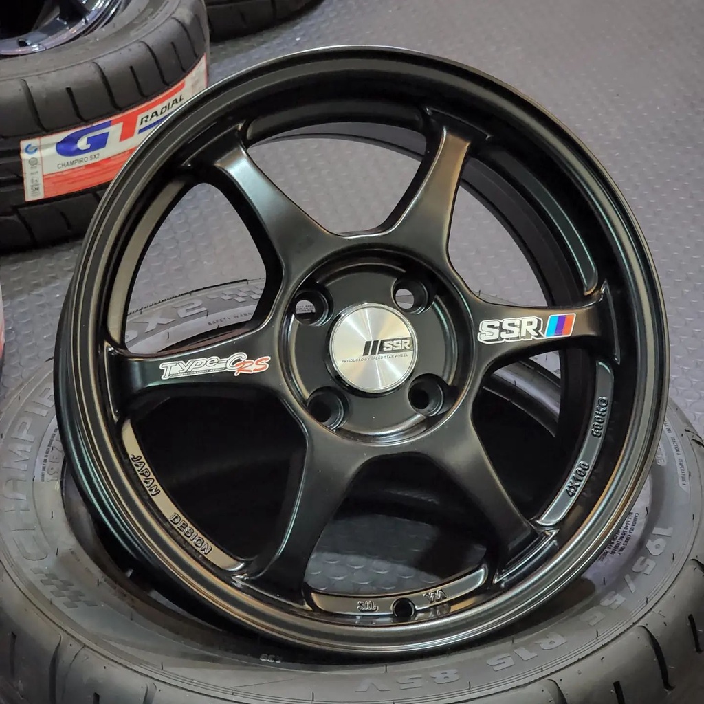 velg racing SSR Type C Ring 15 PCD 4x100 velg mobil R15 ssr type C velg murah