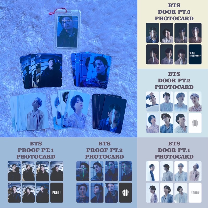 PHOTOCARD BTS PROOF CONCEPT FREE PHOTOCARD HOLDER