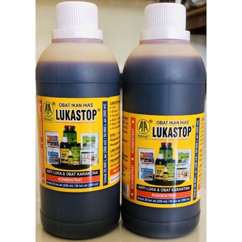 Obat ikan AKARI AA LUKASTOP 500ML