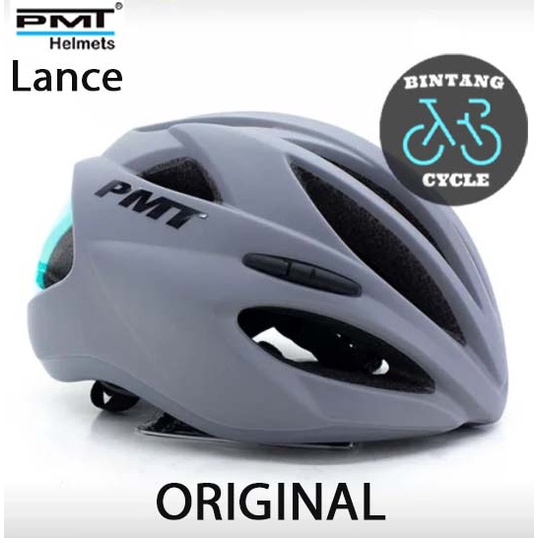 PMT Helmet Lance Cold Grey - Helm Sepeda PMT