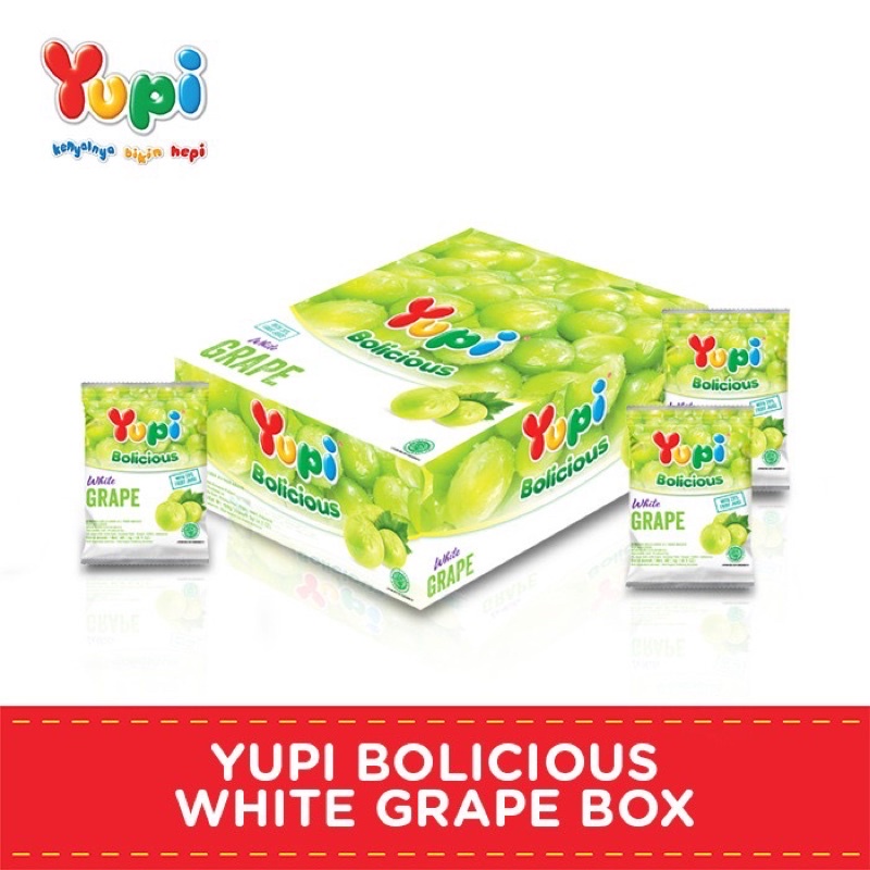 

Yupi Bolicious White Grape Box