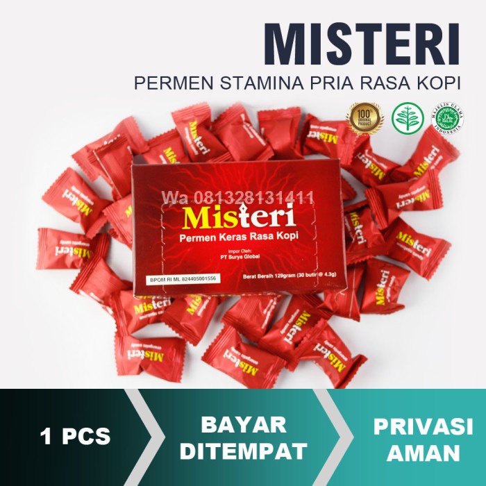 Jual Misteri Candy Original Permen Misteri Rasa Kopi 1 Pcs Shopee