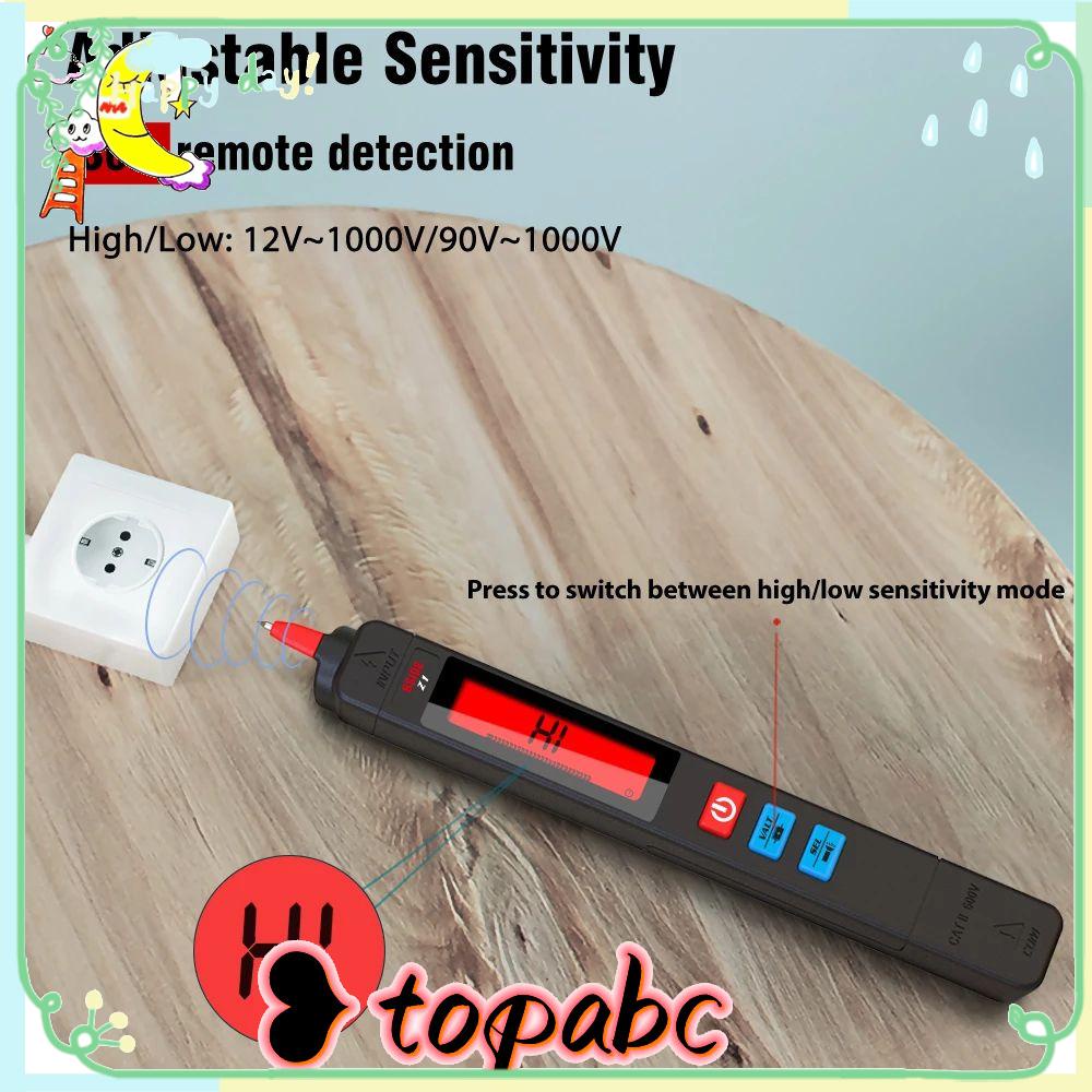 Top BSIDE Z1 pen Tester Detektor Tegangan Listrik True RMS Ohm Hz NCV