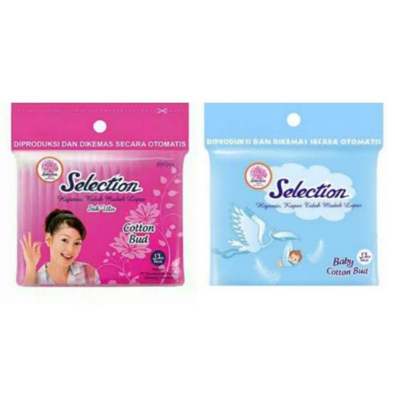 Cutton cotton Bud selection 100 180 stick cutoon Bud baby 100