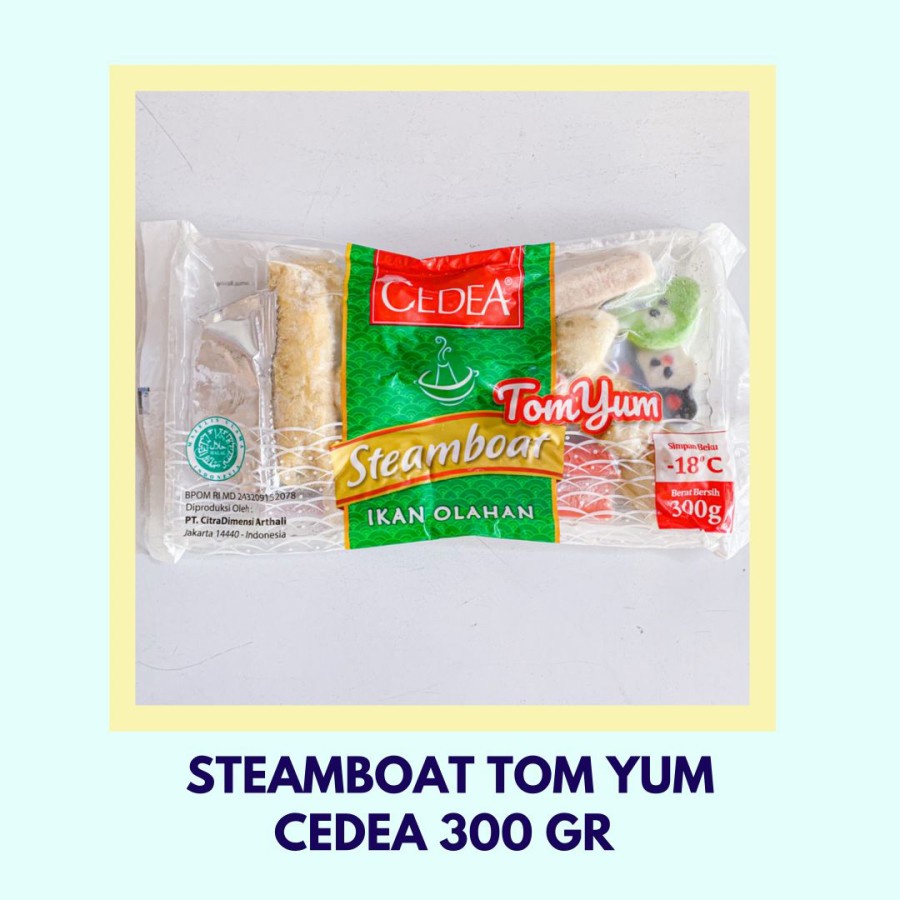 

Steamboat Tom Yum berat 300 gr, Produk Cedea