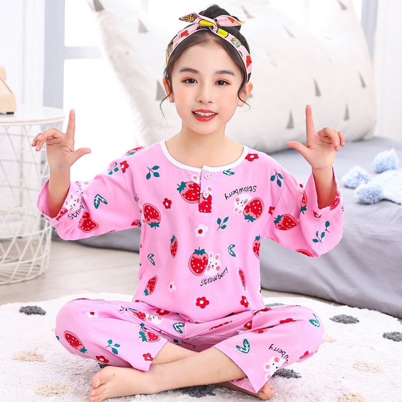 Baju Tidur Anak Impor / Setelan Baju Tidur Anak Cowok Cewek / Piyama Anak / Pajamas Anak / Set Pyjamas Anak / Baju Anak Nyaman