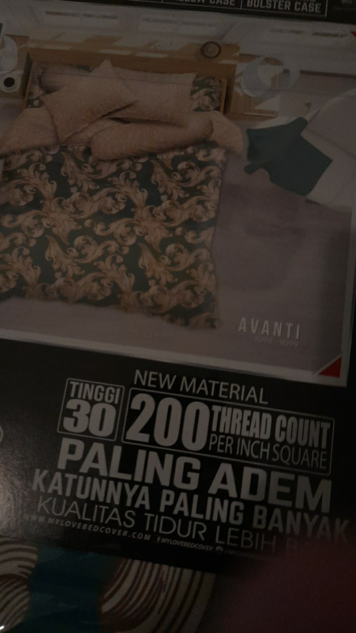 Sprei My Love King Size 180×200×30