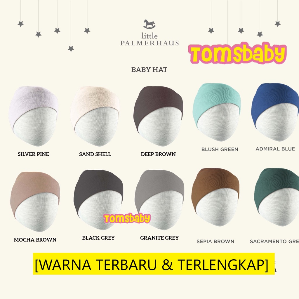 [TOMS] LITTLE PALMERHAUS (1pcs) Rounded Baby Hat ( Topi Bulat Bayi )