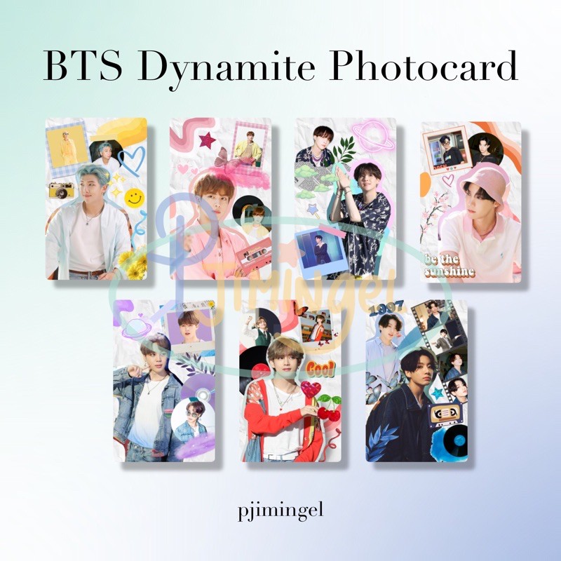 Photocard BTS Dynamite Edition