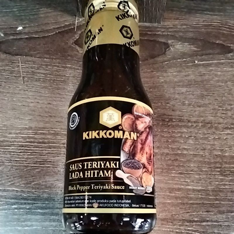 

KIKKOMAN SAUS TERIYAKI LADAHITAM 300GR