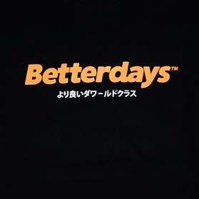 Tshirt Baju Kaos Distro Betterdays SUZURA BK / Kaos Distro Pria Wanita