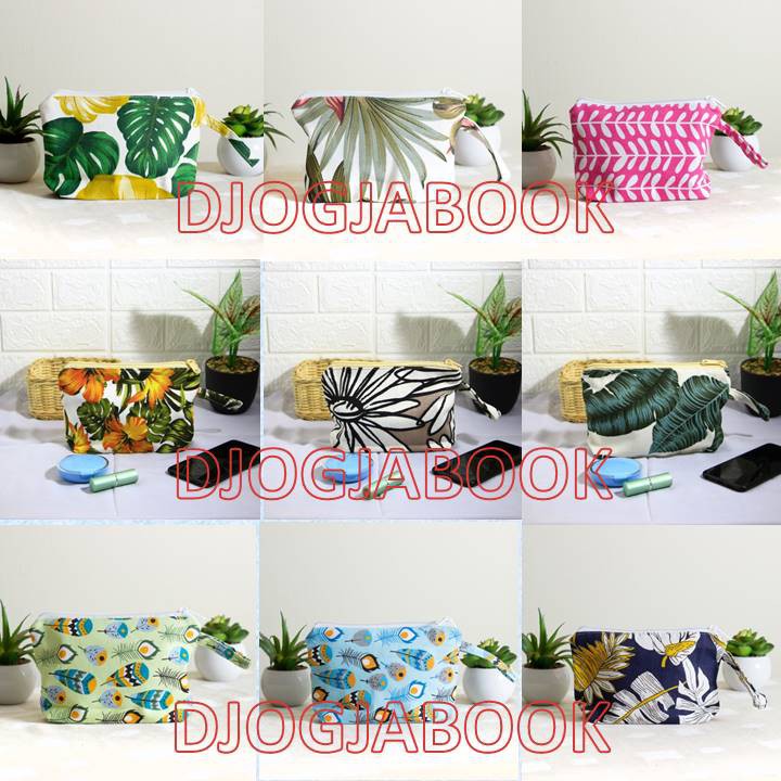 POUCH KANVAS – DOMPET KANVAS – DOMPET WANITA