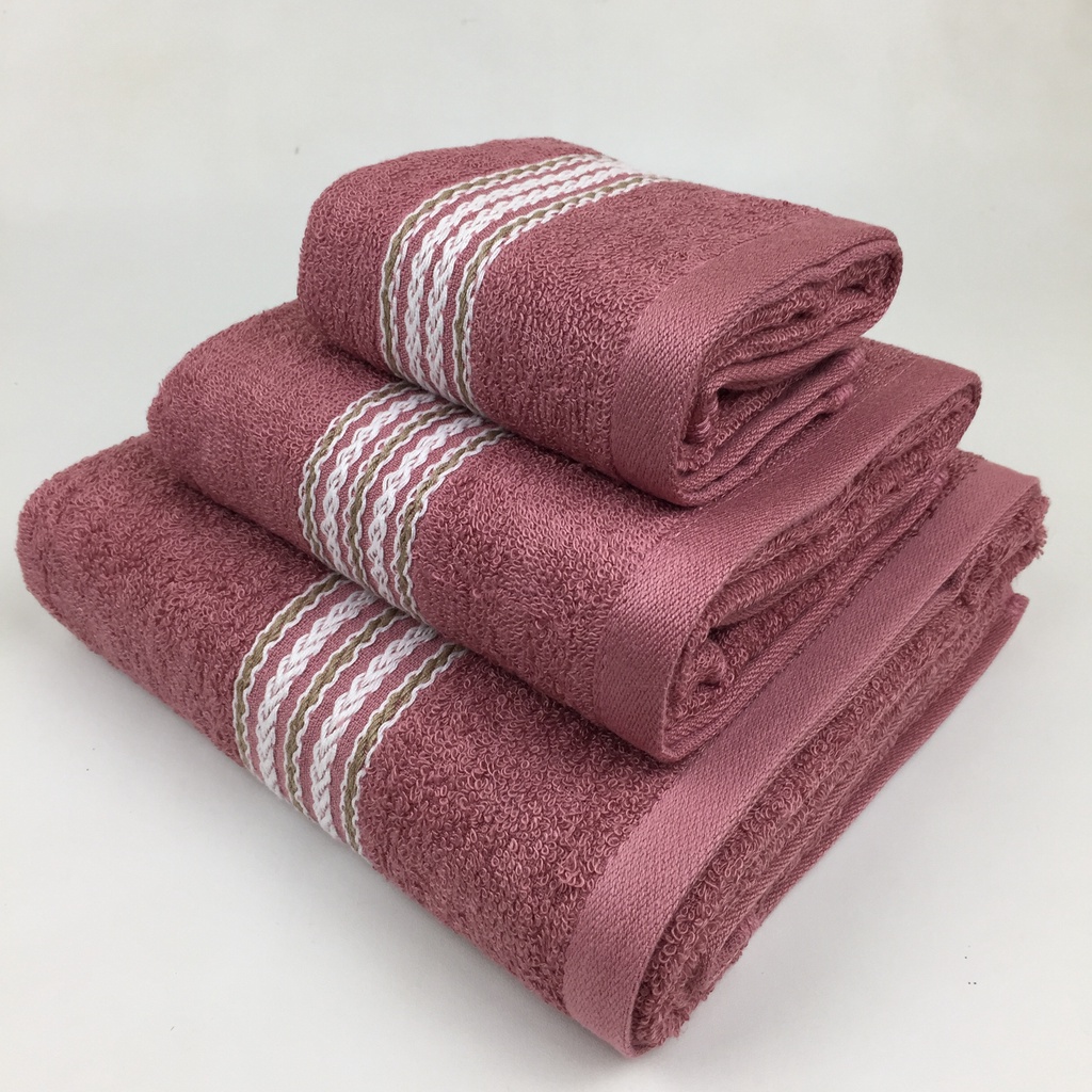 Paket 3 Pcs Handuk Morning Whistle Corda (30x70 50x100 70x135) Handuk Mandi Dewasa