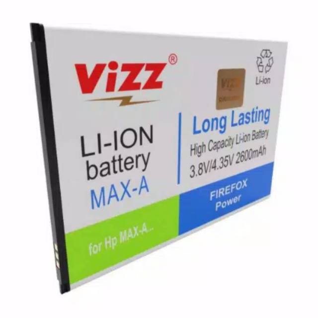 Baterai Baterei Batrai Batre Vizz Andromax A Andromax B H15408 A16C3H A26C4H Double Power Original