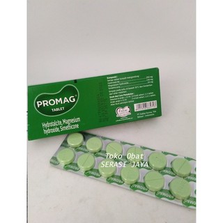 Jual Promag Tablet Strip 10 Tablet Obat Maag Kesehatan Lambung ...