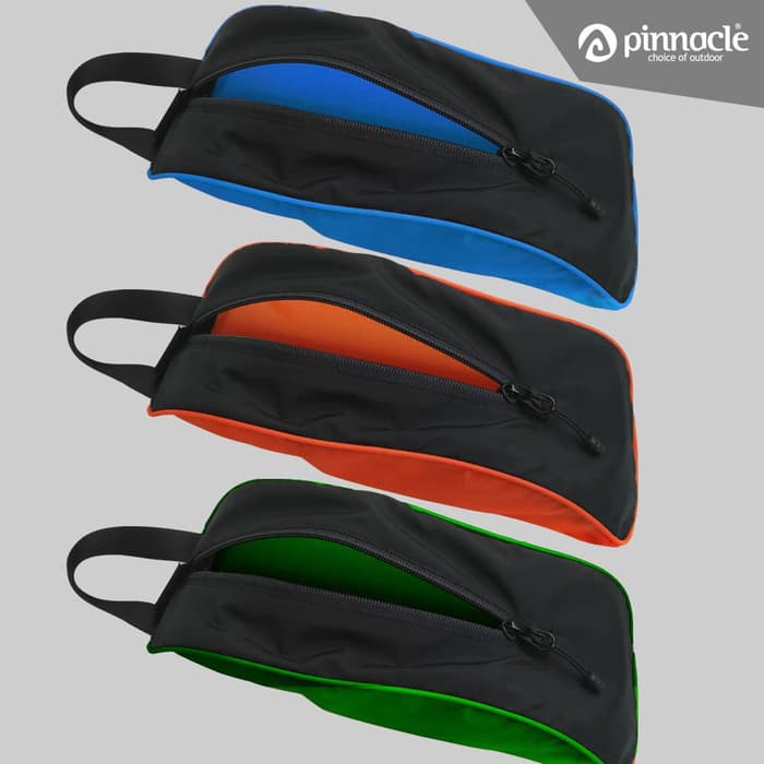 Pinnacle Toilite Bag - Orange, Blue, Green