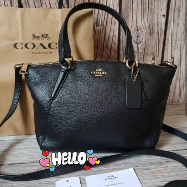 Coach mini kelsey black (SOLD)