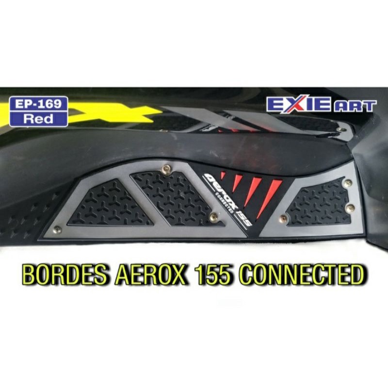 Bordes Aerox Connected 2021 Karpet pijakan kaki Aerox Connected 2021 Premium