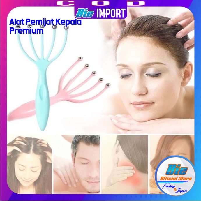 Alat Pemijat Kepala Simple Portable Impor Best Seller