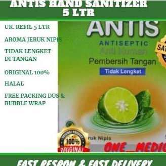 ANTIS / ANTIS CAIR 5 LITER / REFIL ANTIS / HAND SANITIZER CAIR 5 LTR