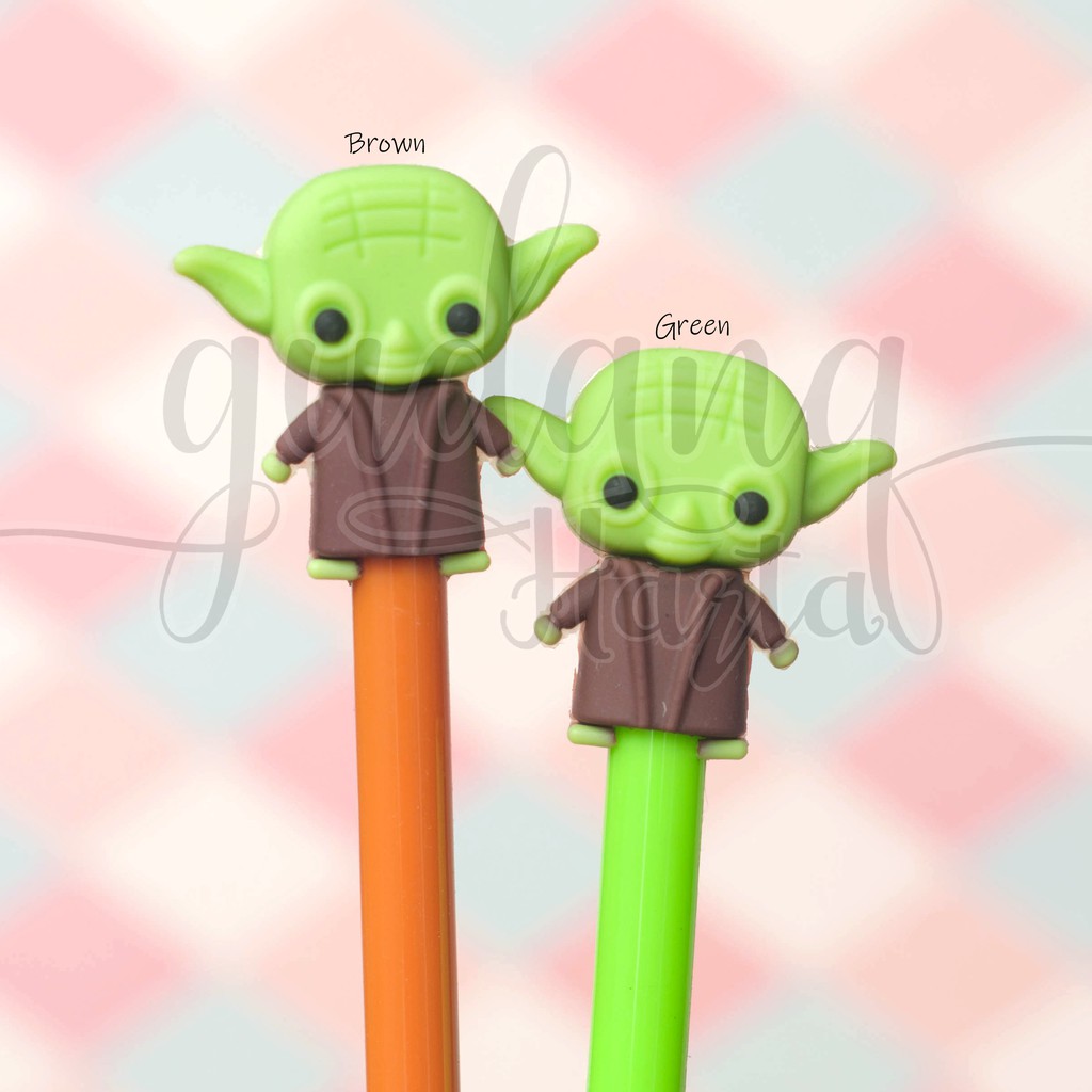 

Pulpen Gel Yoda Baby Lucu Stars Wars Unik Bolpen Ballpoint GC 307252