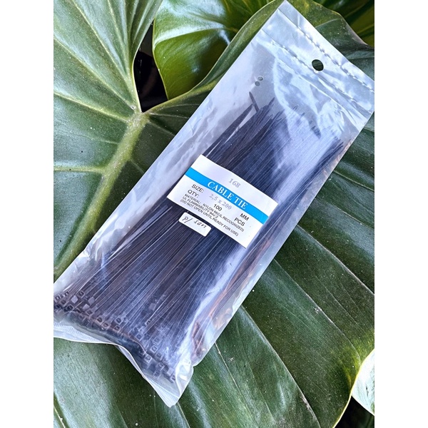 KABEL TIES 2.5 X 200 MM PENGIKAT KABEL KABEL TIE TALI RIPET 2.5X200MM