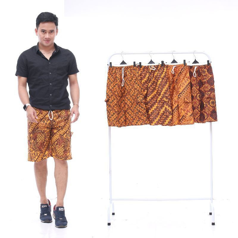 Celana Batik Boim Pria fit to M / Harian Murah Panjang Grosir Hawai Pangsi Betawi Pria Standar