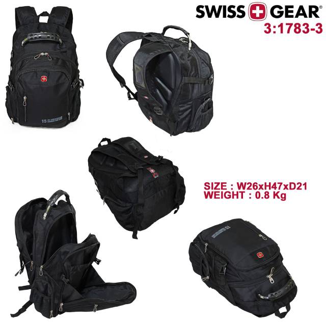 swiss gear luggage weight