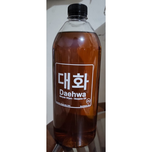 

Minyak Wijen 1 Liter / Sesame Oil pure 100%/murni halal