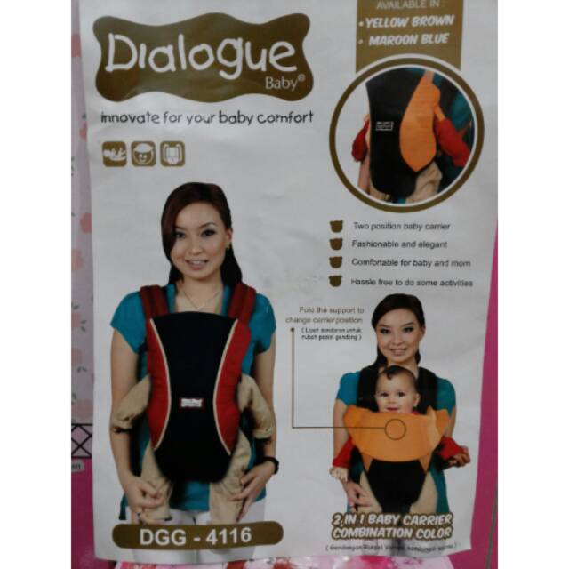 Gendongan bayi dialogue