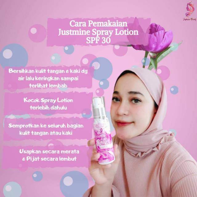 JUSTMINE BODY SPRAY ORIGINAL