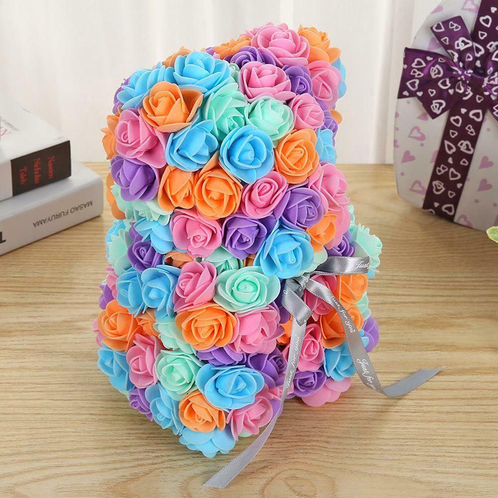 R-FLOWER 25 cm Artificial Decor Dekorasi Pesta Romantis Wedding Decor PE Buket