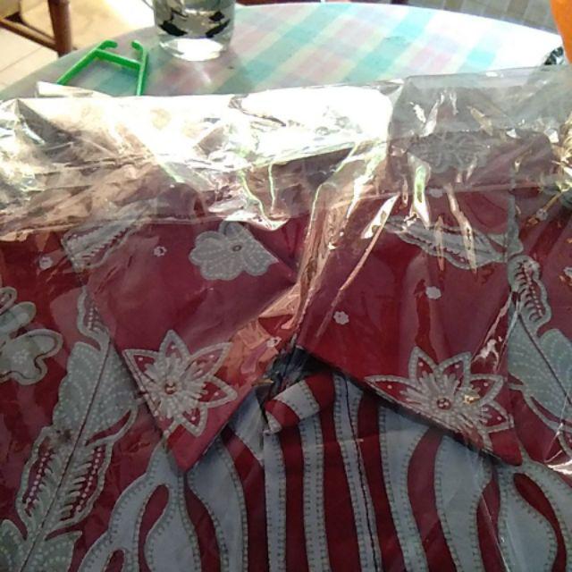 Batik Rahayu Batik Cowok Lengan Panjang Ori Solo