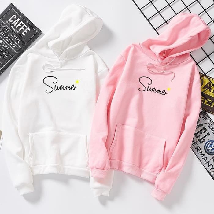 SW053 - Sweater Hoodie Wanita Summer SIZE FIT XL-2