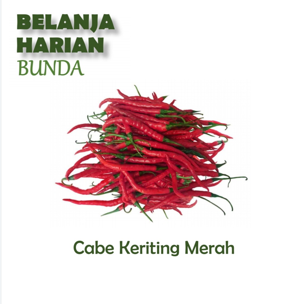 

cabe keriting merah 100gr