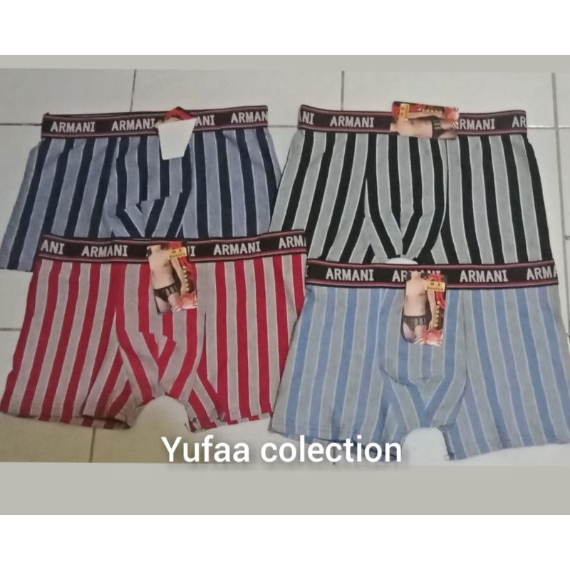 CD celana boxer salur cowok L XL