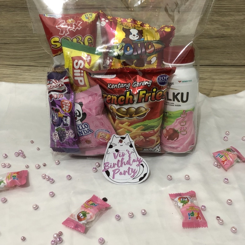 

Paket snack ultah | Snack ultah | Hampers | Snackbox