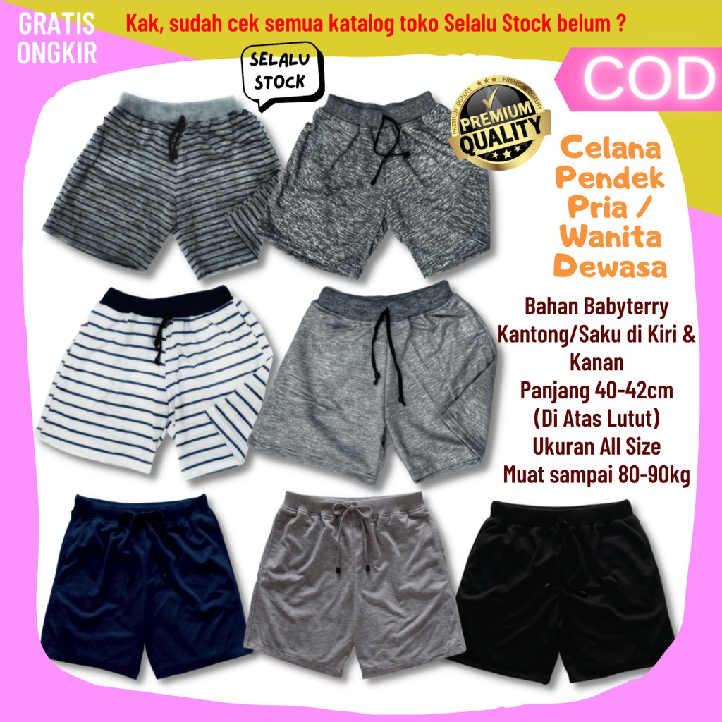 Celana Pendek Pria Wanita Cowok Chino Cowo Cewek Olahraga Laki Laki Chinos Distro Hitam Boxer Murah 